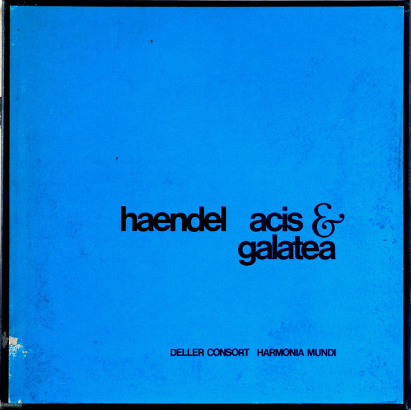 Georg Friedrich Händel, Deller Consort - Acis & Galatea (LP Tweedehands) - Discords.nl