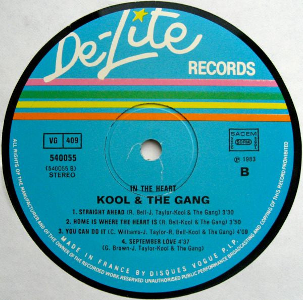Kool & The Gang - In The Heart (LP Tweedehands) - Discords.nl