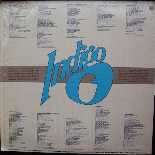 Indigo (26) - Indigo (LP Tweedehands) - Discords.nl