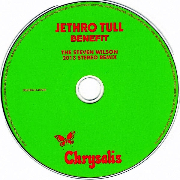 Jethro Tull - Benefit (The Steven Wilson 2013 Stereo Remix) (CD Tweedehands) - Discords.nl