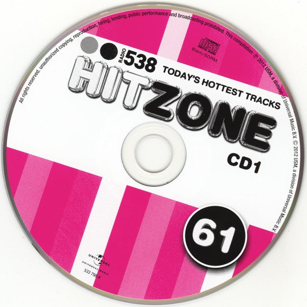 Various - Radio 538 Hitzone 61 (CD Tweedehands) - Discords.nl