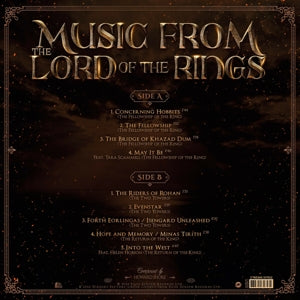 The City Of Prague Philharmonic, Crouch End Festival Chorus - Music From The Lord Of The Rings Trilogy (LP) - Discords.nl