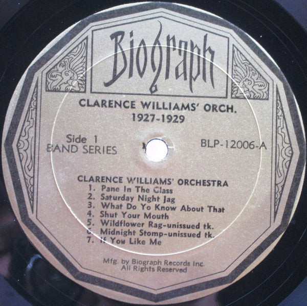 Clarence Williams And His Orchestra - New York Jazz 1927-1929 (LP Tweedehands) - Discords.nl