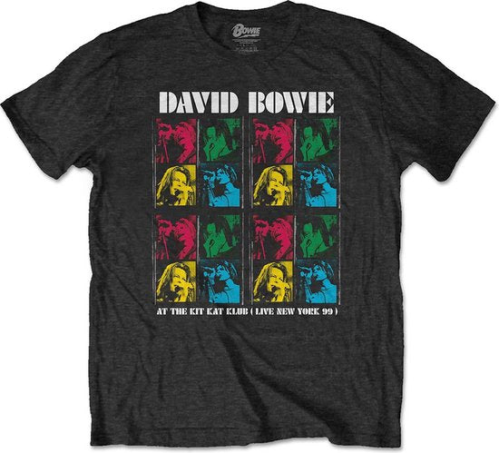 David Bowie -T-Shirt - Kit Kat Club - Discords.nl