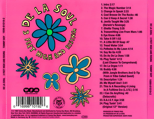 De La Soul - 3 Feet High And Rising (CD Tweedehands) - Discords.nl