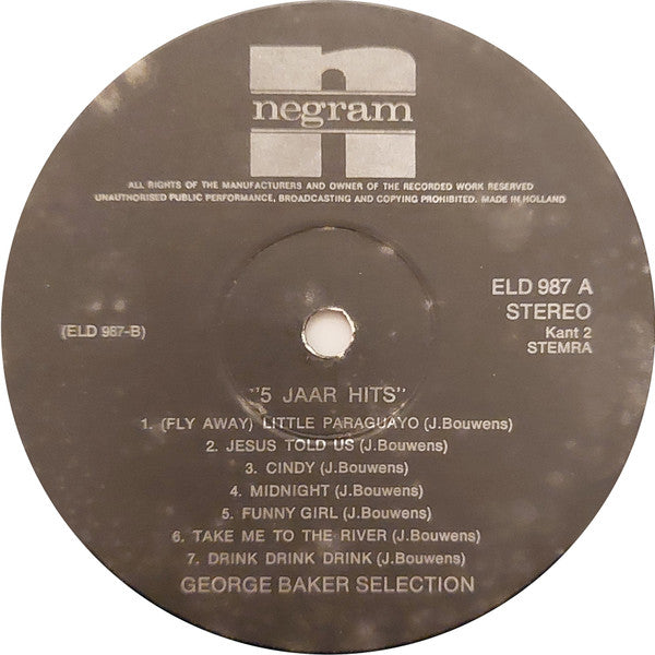 George Baker Selection - 5 Jaar Hits (LP Tweedehands) - Discords.nl