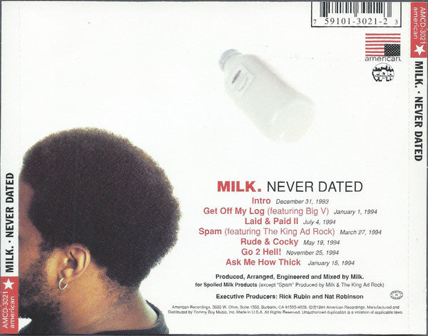 Milk Dee - Never Dated (CD Tweedehands) - Discords.nl