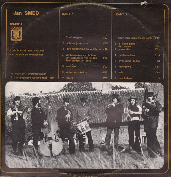 Jan Smed - Traditionele Vlaamse Muziek (LP Tweedehands) - Discords.nl
