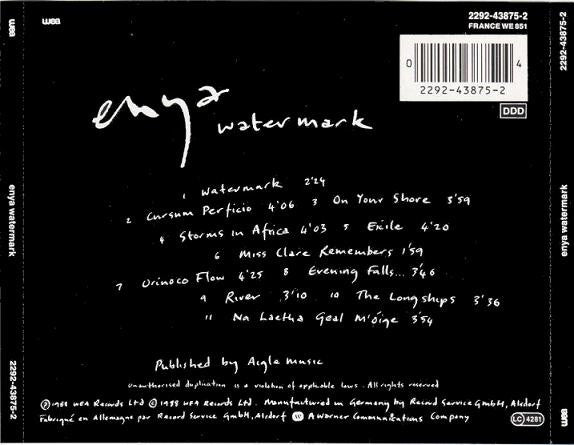 Enya - Watermark (CD Tweedehands) - Discords.nl