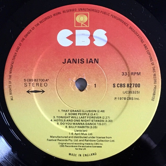 Janis Ian - Janis Ian (LP Tweedehands) - Discords.nl
