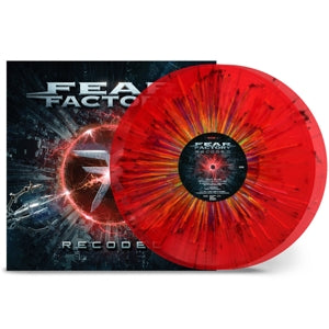 Fear Factory - Recoded - Transparent Red Rainbow Splatter Vinyl (LP) (10-02-2023) - Discords.nl