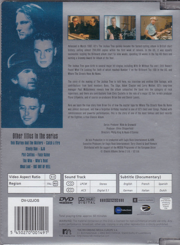 U2 - The Joshua Tree (DVD's Tweedehands) - Discords.nl