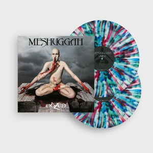 Meshuggah - Meshuggah - Obzen - Blue Splatter Vinyl (LP) (LP) - Discords.nl