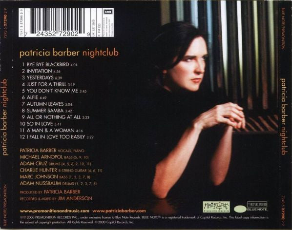 Patricia Barber - Nightclub  (CD Tweedehands) - Discords.nl