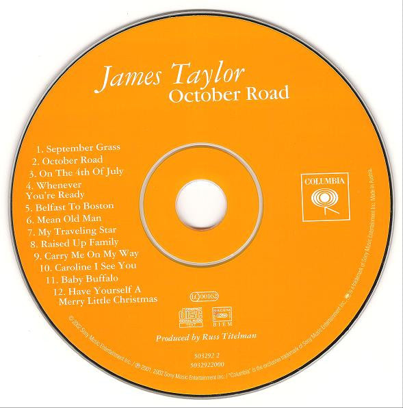 James Taylor (2) - October Road (CD Tweedehands) - Discords.nl