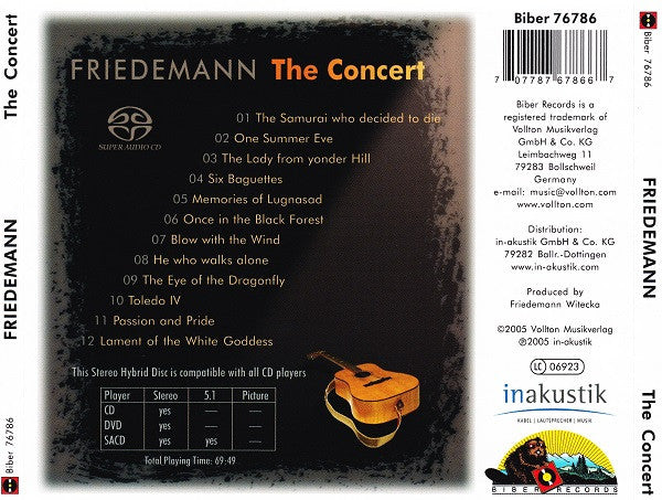 Friedemann - The Concert (CD Tweedehands) - Discords.nl