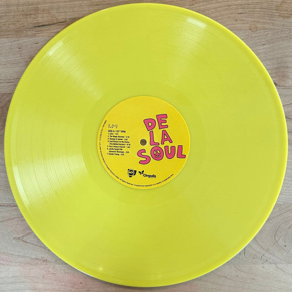 De La Soul - 3 Feet High And Rising - Opague Yellow Vinyl (LP) - Discords.nl