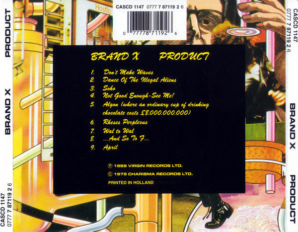 Brand X (3) - Product (CD) - Discords.nl