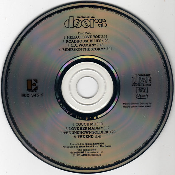 Doors, The - The Best Of The Doors (CD Tweedehands) - Discords.nl