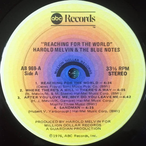 Harold Melvin And The Blue Notes - Reaching For The World (LP Tweedehands) - Discords.nl