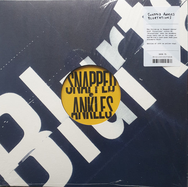 Snapped Ankles - Blurtations (LP) - Discords.nl