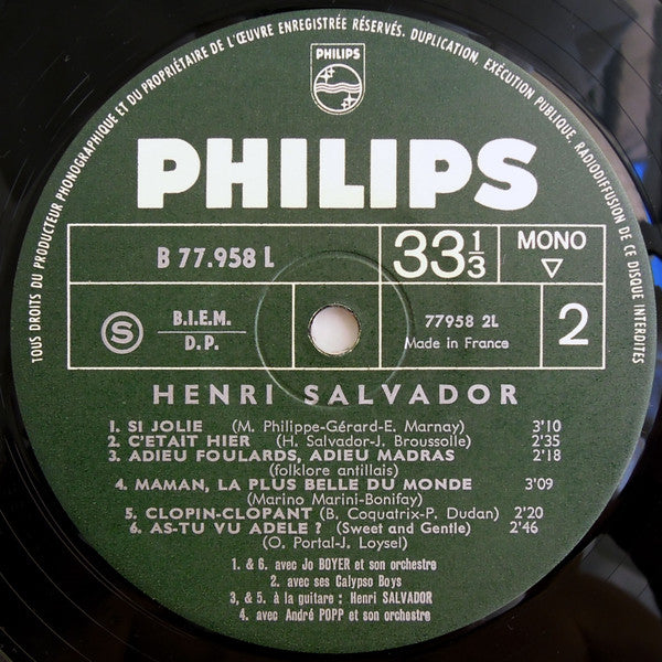 Henri Salvador - Les Grandes Chansons (LP Tweedehands) - Discords.nl