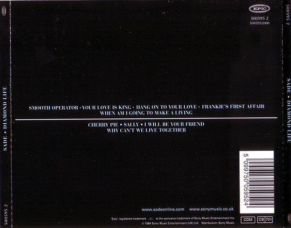 Sade - Diamond Life (CD) - Discords.nl
