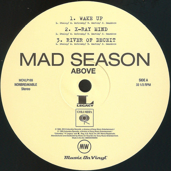 Mad Season - Above (LP) - Discords.nl