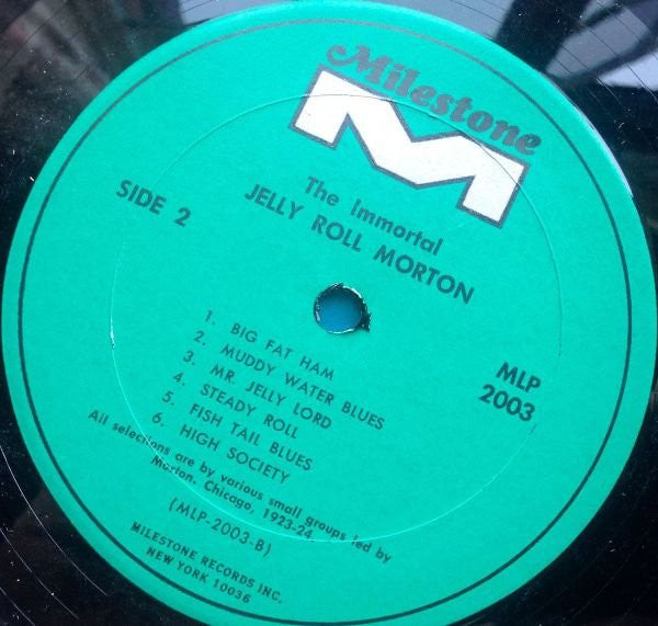 Jelly Roll Morton - The Immortal Jelly Roll Morton (LP Tweedehands) - Discords.nl