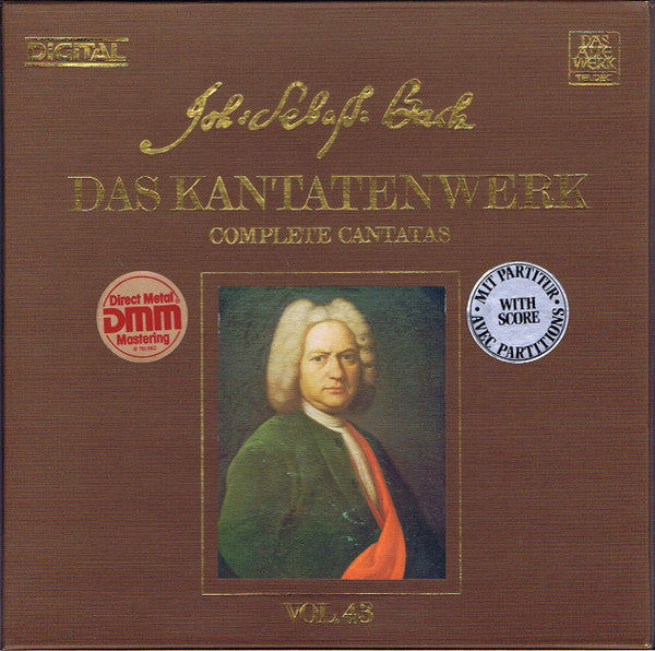 Johann Sebastian Bach - Das Kantatenwerk · Complete Cantatas | BWV 185-188 | Vol. 43 (Box Tweedehands) - Discords.nl