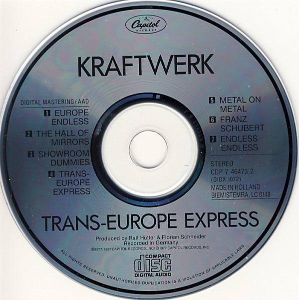 Kraftwerk - Trans-Europe Express (CD Tweedehands) - Discords.nl