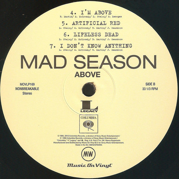 Mad Season - Above (LP) - Discords.nl