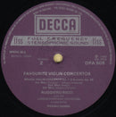 Felix Mendelssohn-Bartholdy / Max Bruch / Pyotr Ilyich Tchaikovsky / Jean Sibelius, Ruggiero Ricci - Favourite Violin Concertos (LP Tweedehands) - Discords.nl