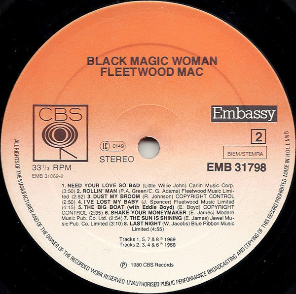 Fleetwood Mac - Black Magic Woman (LP Tweedehands) - Discords.nl