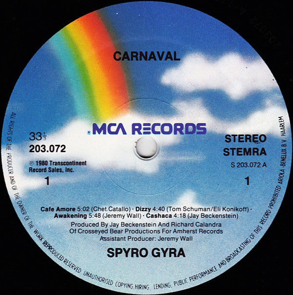 Spyro Gyra - Carnaval (LP Tweedehands) - Discords.nl