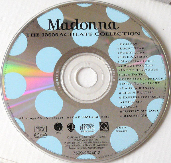 Madonna - The Immaculate Collection (CD Tweedehands) - Discords.nl