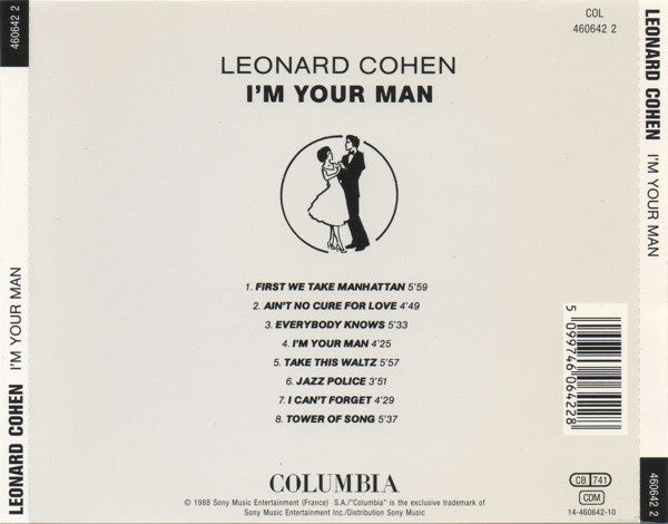 Leonard Cohen - I'm Your Man (CD) - Discords.nl