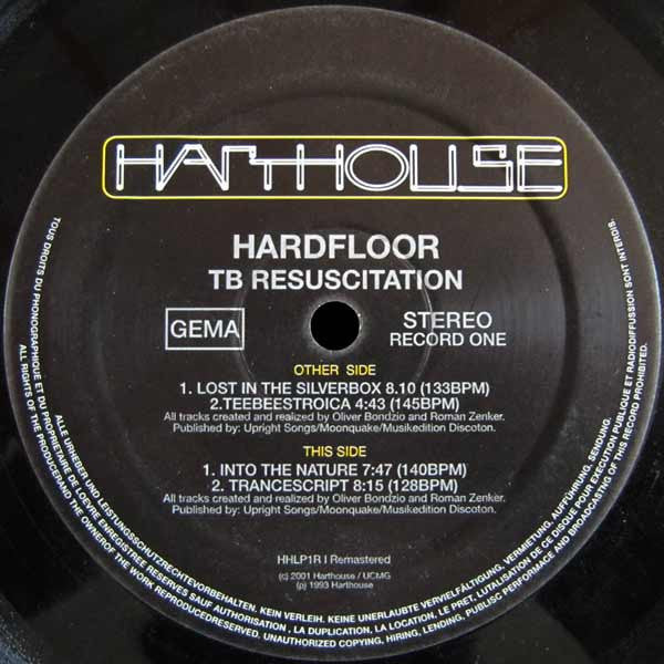 Hardfloor - TB Resuscitation (LP) - Discords.nl