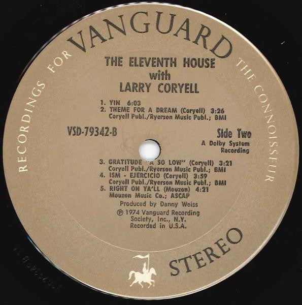 Eleventh House, The With Larry Coryell - Introducing The Eleventh House (LP Tweedehands) - Discords.nl