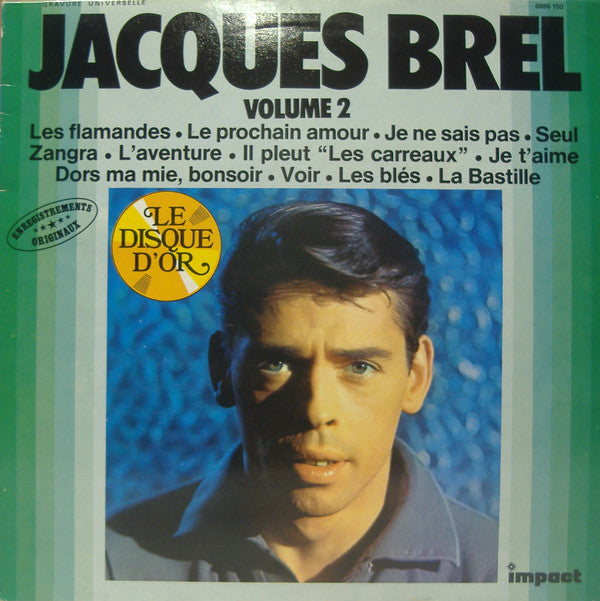 Jacques Brel - Jacques Brel Volume 2 (LP Tweedehands) - Discords.nl