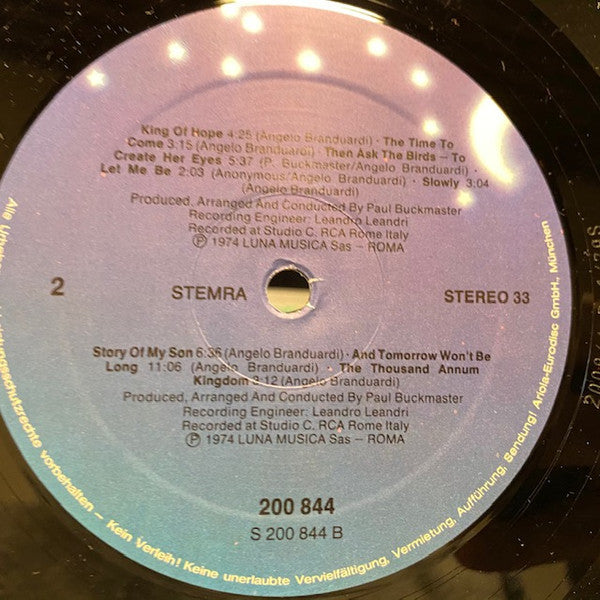 Angelo Branduardi - English Version Of 1st LP Released 1974 (LP Tweedehands) - Discords.nl