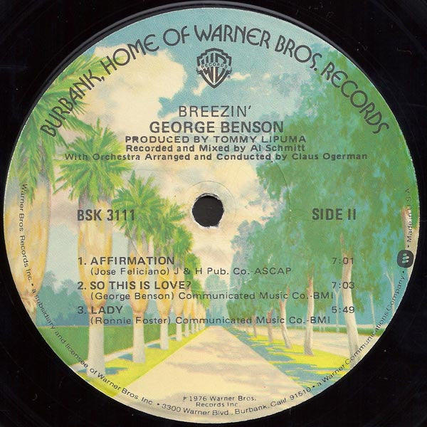 George Benson - Breezin' (LP Tweedehands) - Discords.nl