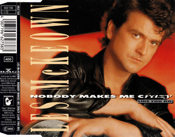 Les McKeown - Nobody Makes Me Crazy (Like You Do) (CD)