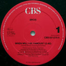 Bros - When Will I Be Famous? (12-inch) - Discords.nl