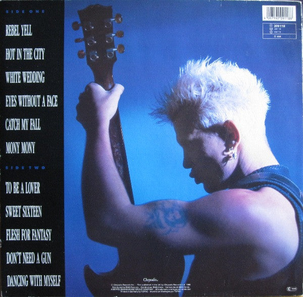 Billy Idol - Billy Idol Songs (11 Of The Best) (LP Tweedehands) - Discords.nl
