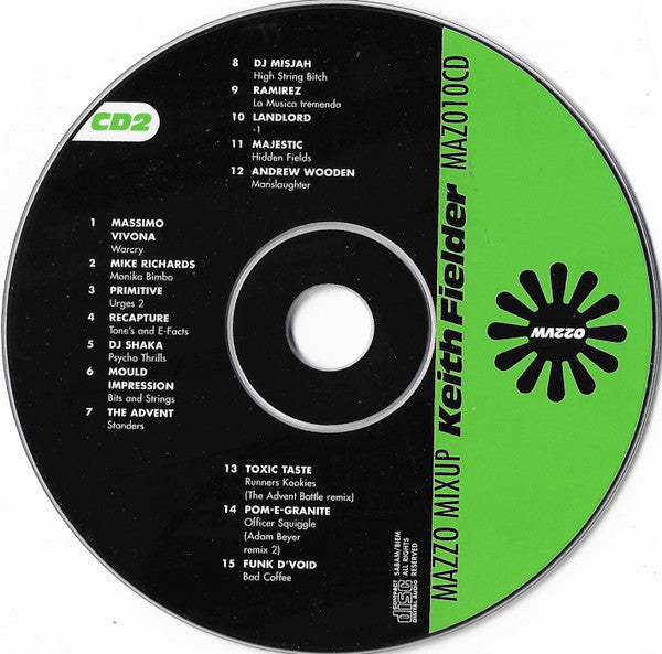 DJ Carlijn And Keith Fielder - Mazzo Mixup - Sex Love & Motion 3 + 4 (CD Tweedehands) - Discords.nl