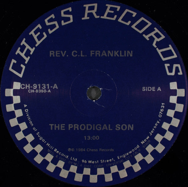 Reverend C.L. Franklin - The Prodigal Son (LP Tweedehands) - Discords.nl