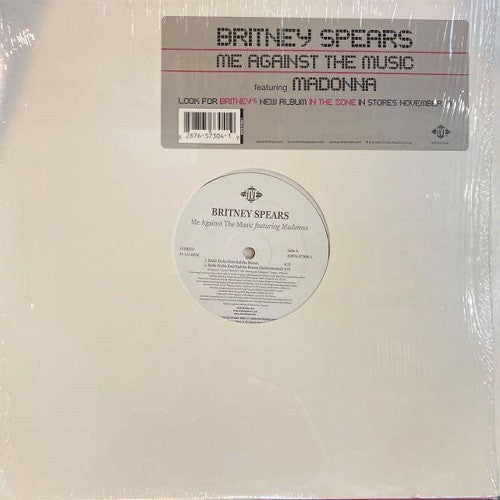 Britney Spears Featuring Madonna - Me Against The Music (12" Tweedehands) - Discords.nl
