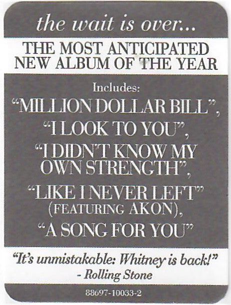 Whitney Houston - I Look To You (CD) - Discords.nl
