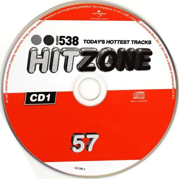 Various - Radio 538 Hitzone 57 (CD Tweedehands) - Discords.nl
